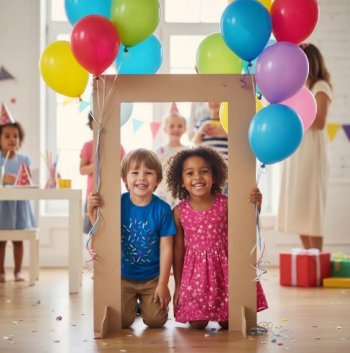 Painel arco mini Smash decoração festa ensaio fotografico festa infantil